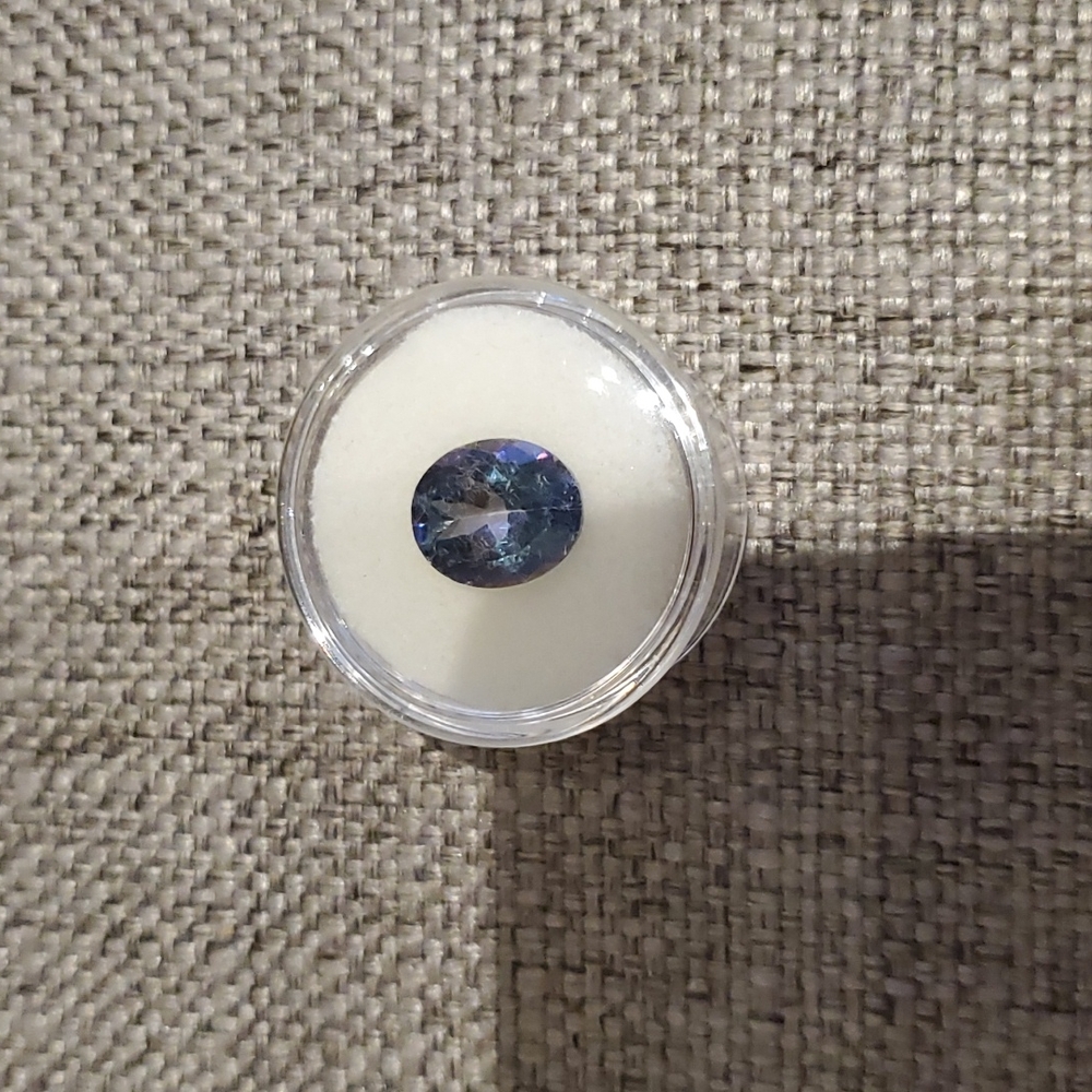 Loose Indicolite Tourmaline 9mm x 5mm oval